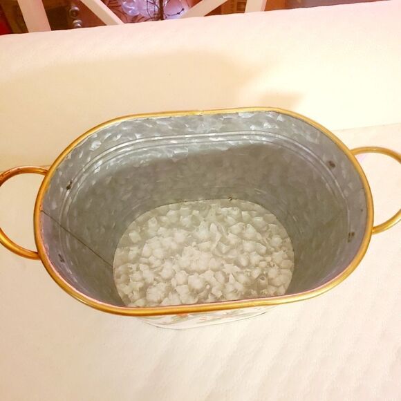 Ashland White Christmas Galvanized Tub - Picture 7 of 10